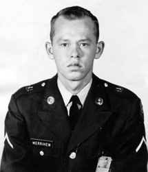 Photo of Specialist Four Glen Frederick Merrihew, U.S. Army (VVMF)